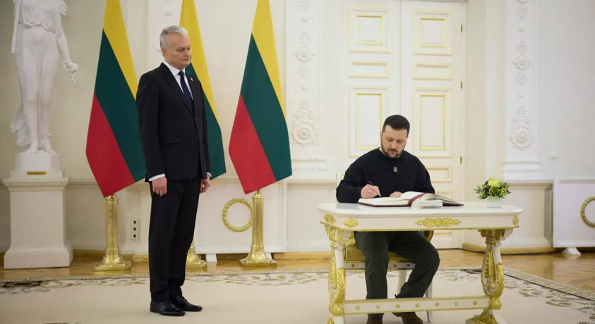 უკრაინამ და ლატვიამ ხელი მოაწერეს შეთანხმებას ფინანსური თანამშრომლობის შესახებ