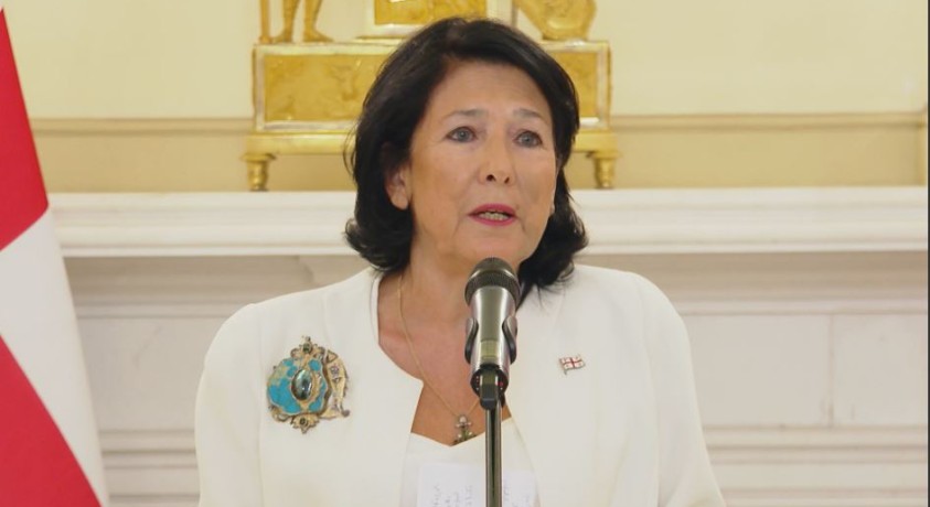 საქართველოს პრეზიდენტი საცხოვრებელი სახლიდან გამოსახლების პროცესს გამოეხმაურა