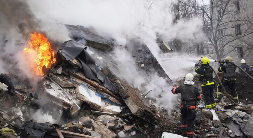 რუსულმა ძალებმა სარაკეტო იერიში მიიტანეს კიევზე, ხარკივსა და პავლოჰრადზე