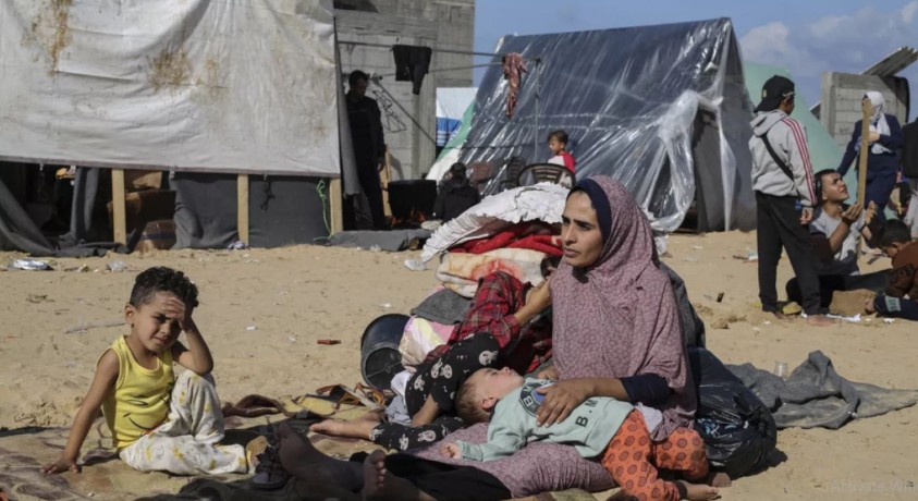 ისრაელის გაფრთხილების შემდეგ, ათასობით პალესტინელმა დასავლეთ ღაზას ტერიტორია დატოვა