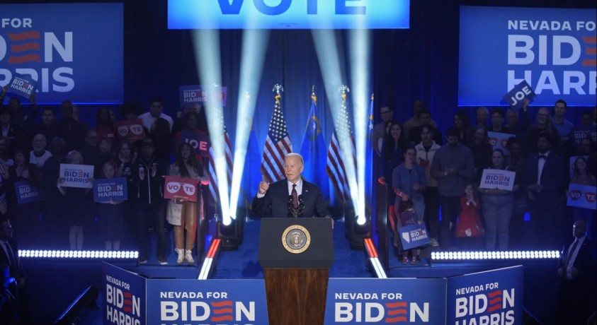ჯო ბაიდენმა ნევადის შტატის პრაიმერში გაიმარჯვა