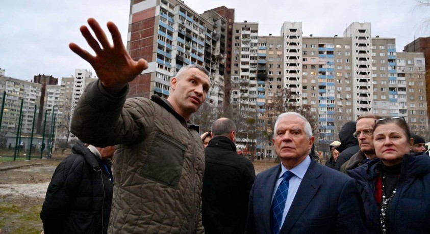 ჯოზეფ ბორელმა კიდევ ერთხელ დაუდასტურა უკრაინულ მხარეს ევროკავშირის ურყევი მხარდაჭერა