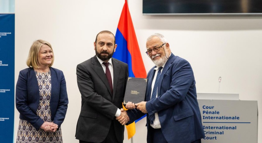 სომხეთი ოფიციალურად შეუერთდა სისხლის სამართლის საერთაშორისო სასამართლოს