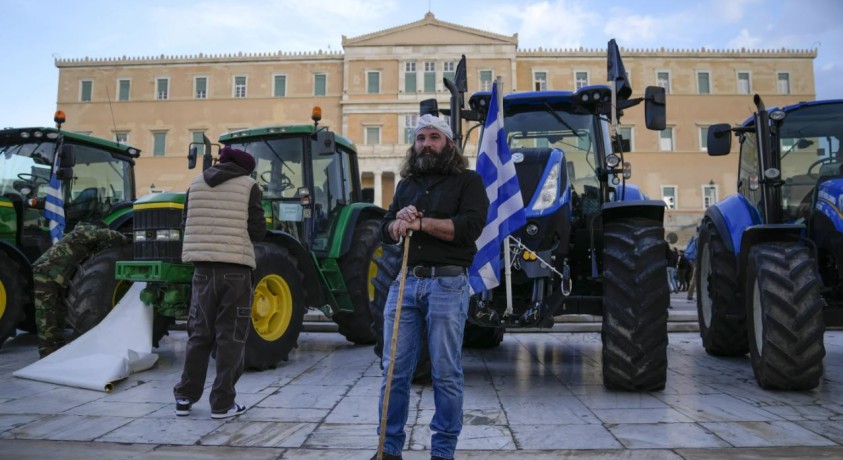ფერმერების აქცია საბერძნეთში