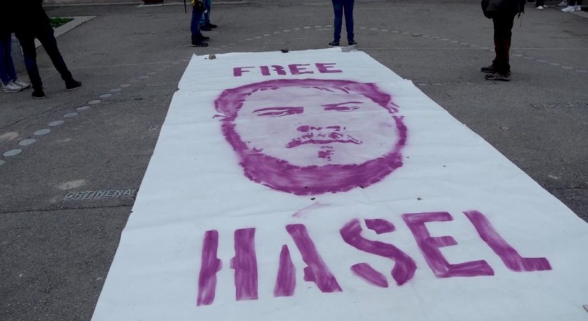 ესპანელი რეპერის მხარდასაჭერად კატალონიელი სტუდენტები საპროტესტო აქციებს მართავენ