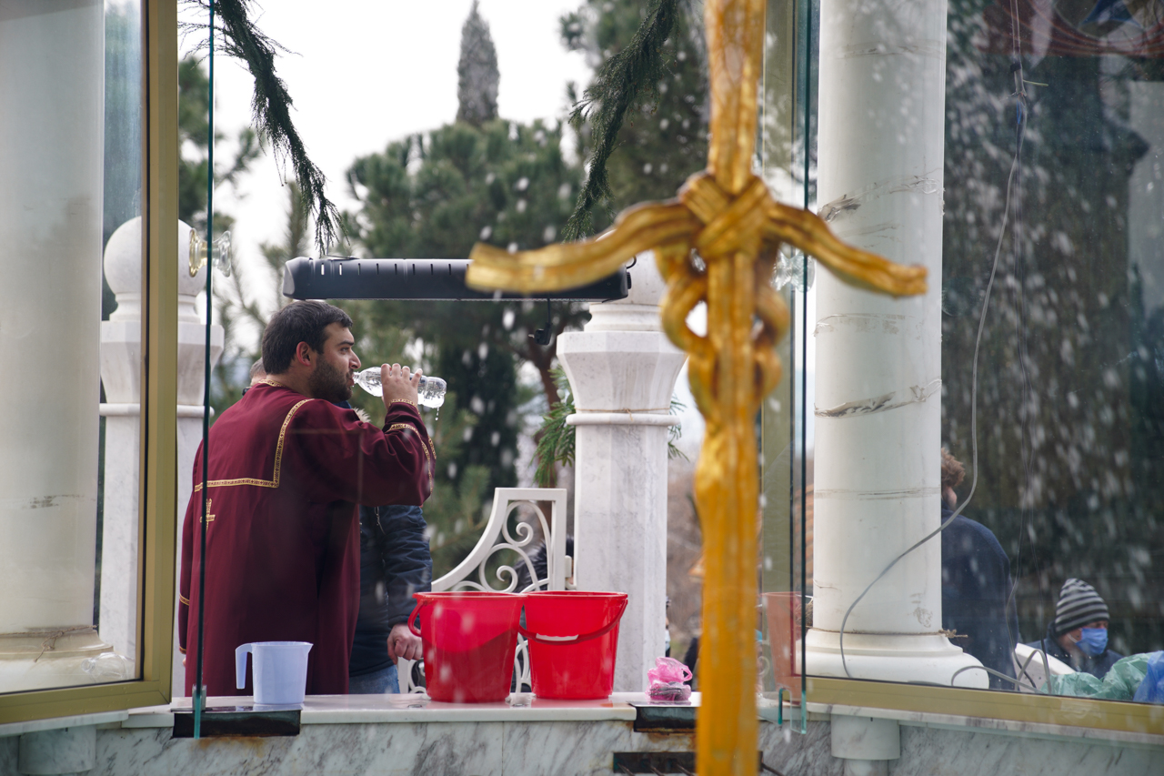 ნათლისღება ეკლესია რელიგია ნაკურთხი წყალი