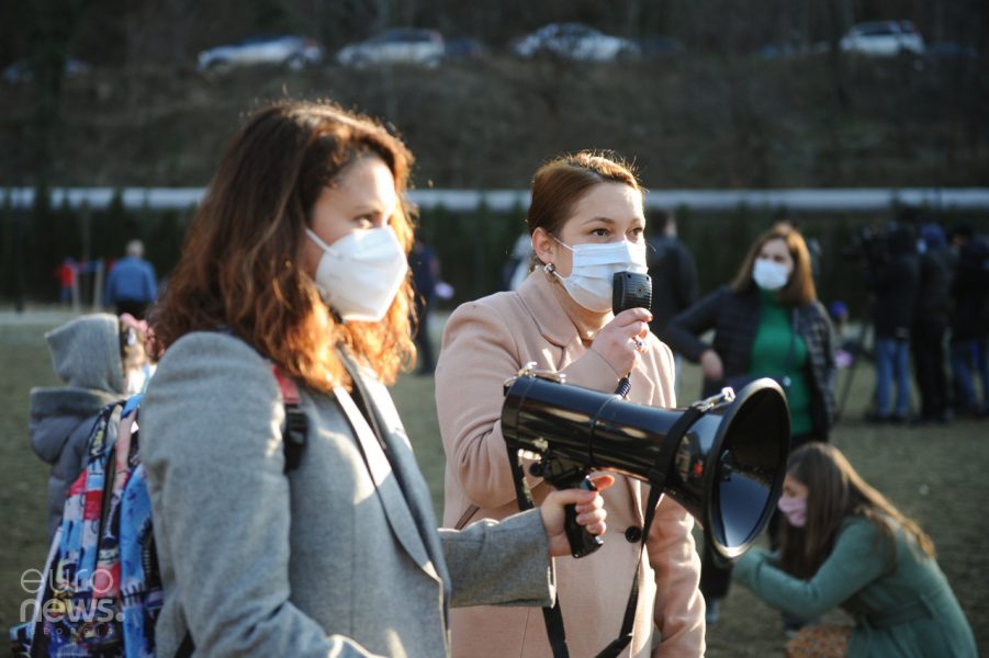 მშობლების პროტესტი