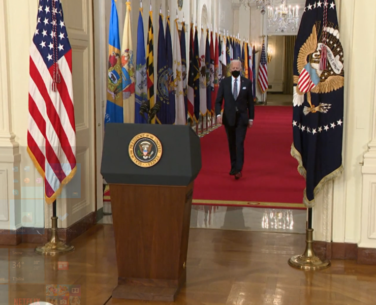 ჯო ბაიდენი თეთრ სახლში