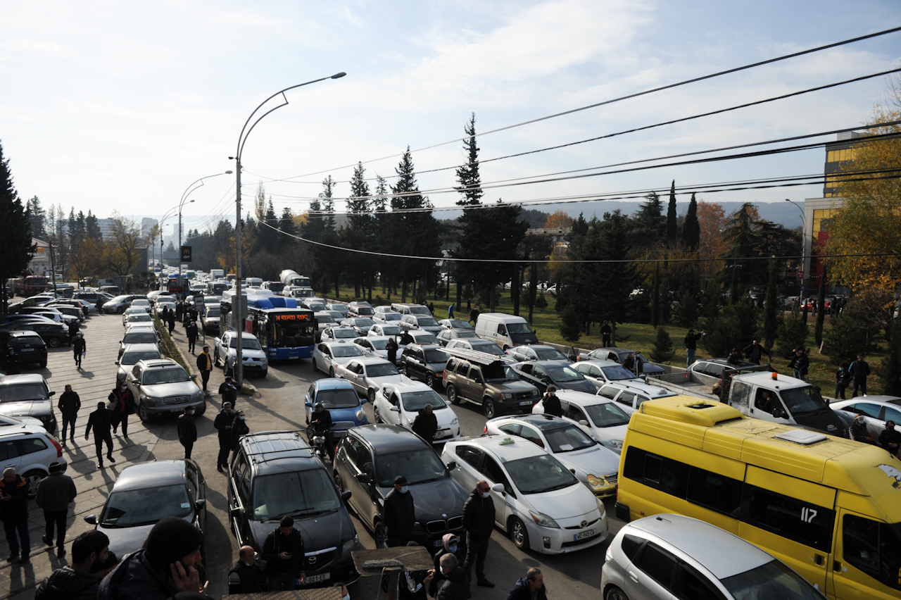 მიშა სასამართლო აქცია პროტესტი