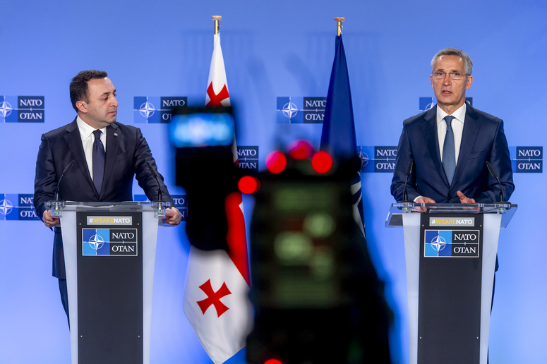 The Prime Minister of Georgia visits NATO