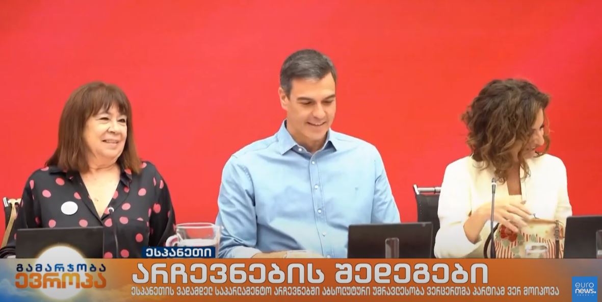 არჩევნების შედეგები ესპანეთში