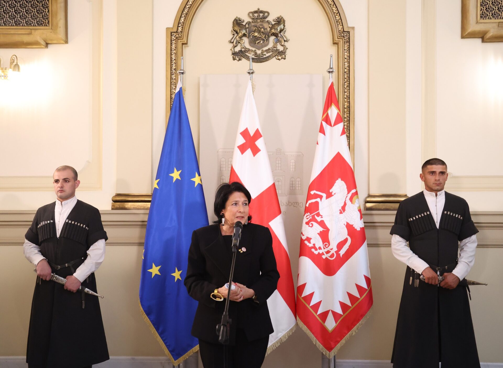 საქართველოს პრეზიდენტი სალომე ზურაბიშვილი