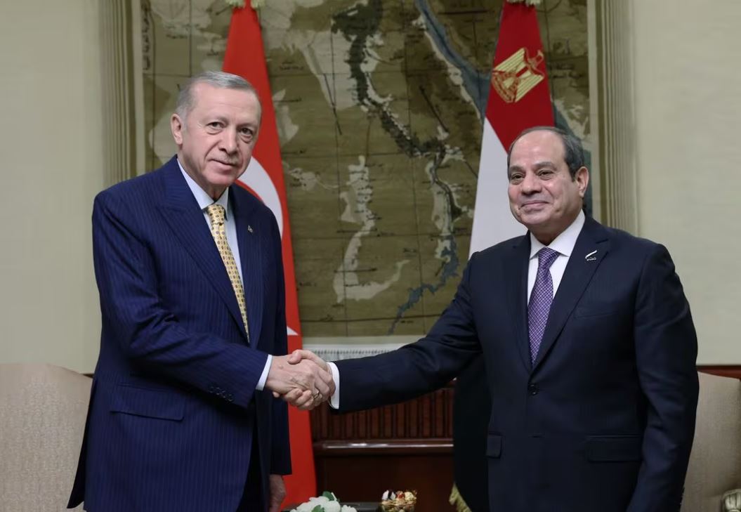 რეჯეფ ტაიფ ერდოღანი და აბდელ ფატაჰ სისი Copyright Reuters