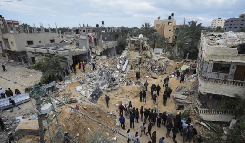 ღაზის სექტორი Copyright Abdel Kareem Hana/Copyright 2024 The AP