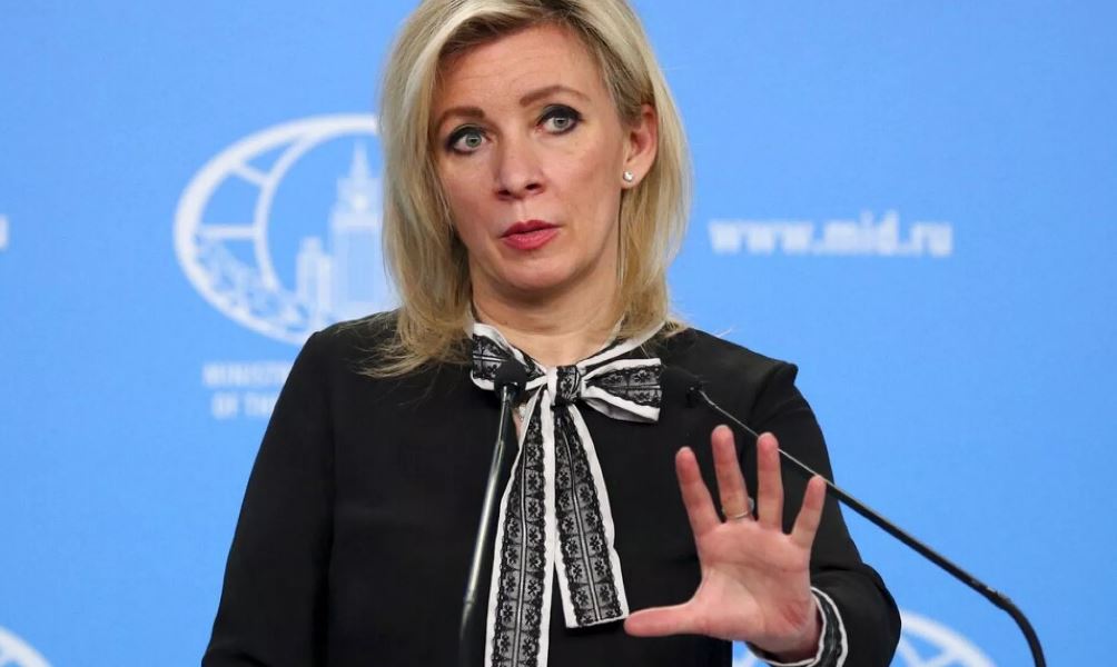 მარია ზახაროვა - © AP/Russian Foreign Ministry Press Service