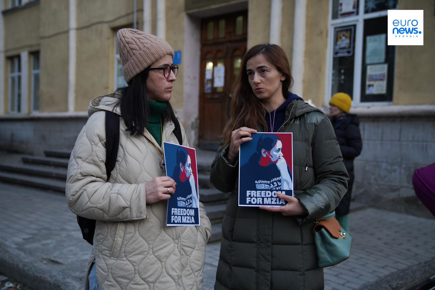 აქცია მზია ამაღლობელის მხარდასაჭერად