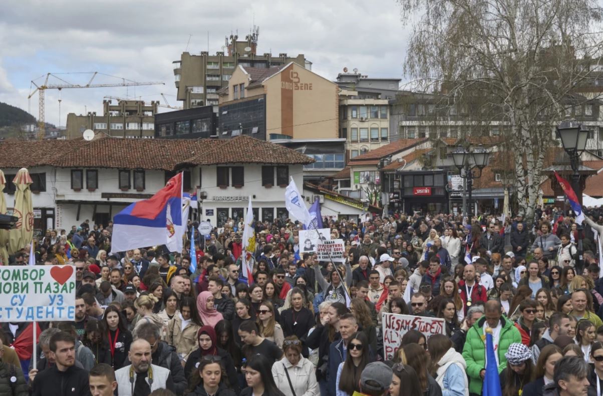 პროტესტი სერბეთში - AP