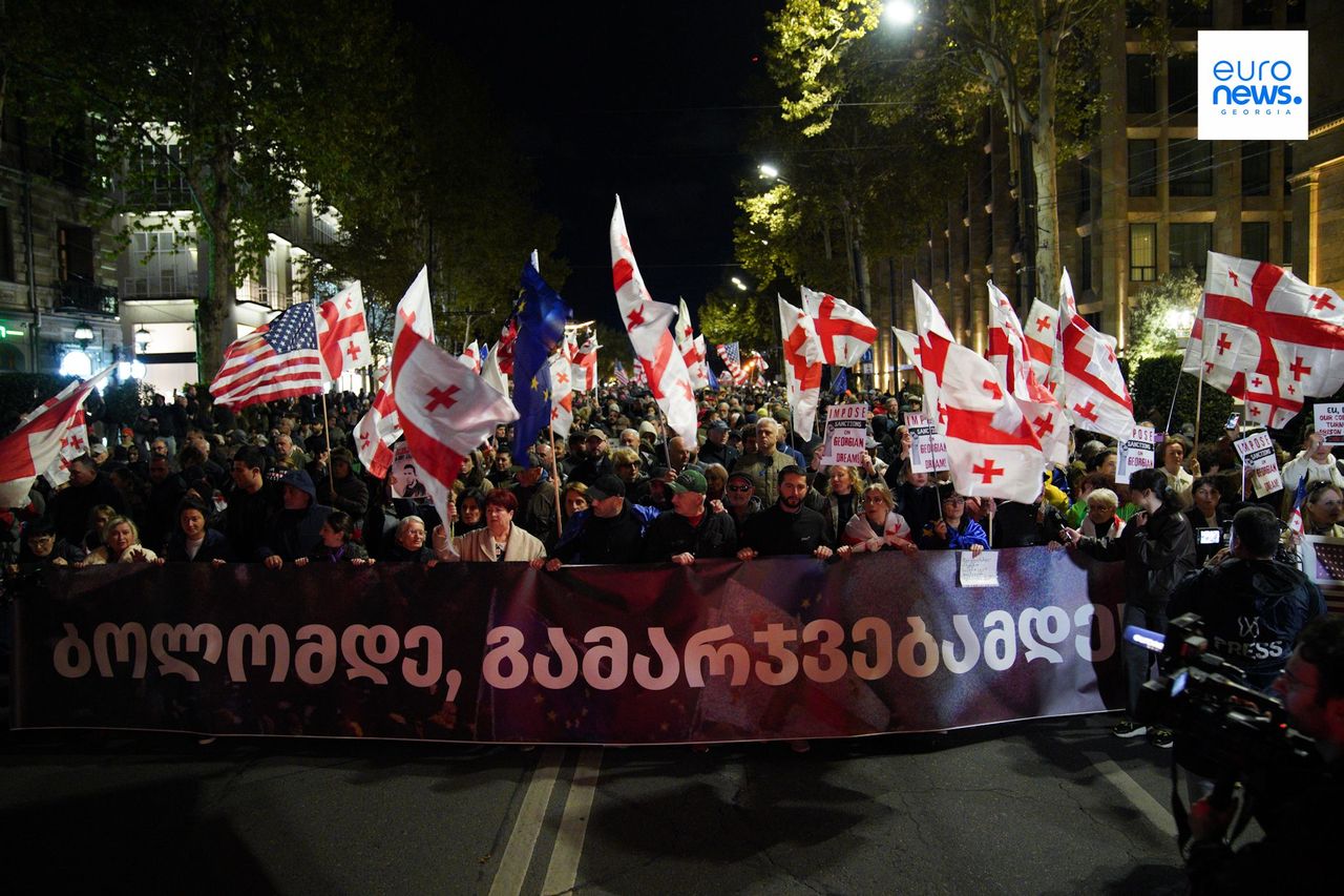 საპროტესტო აქცია თბილისში